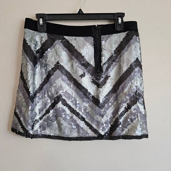 NWT BCBGMaxAzria Moonlit Skirt - Picture 6 of 12